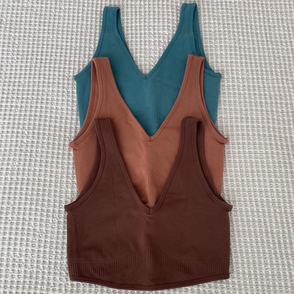 NEW gymshark seamless croptops!